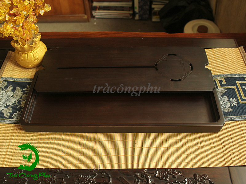 Khay Trà - KG154 có phần khay chứa nước có thể tháo rời, dễ dàng vệ sinh